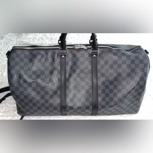 Checkered Duffle Bag “55”